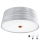 Eglo 32111- LED Plafonjera FONSEA 1 2xE27/9W/230V srebrno/bakrena