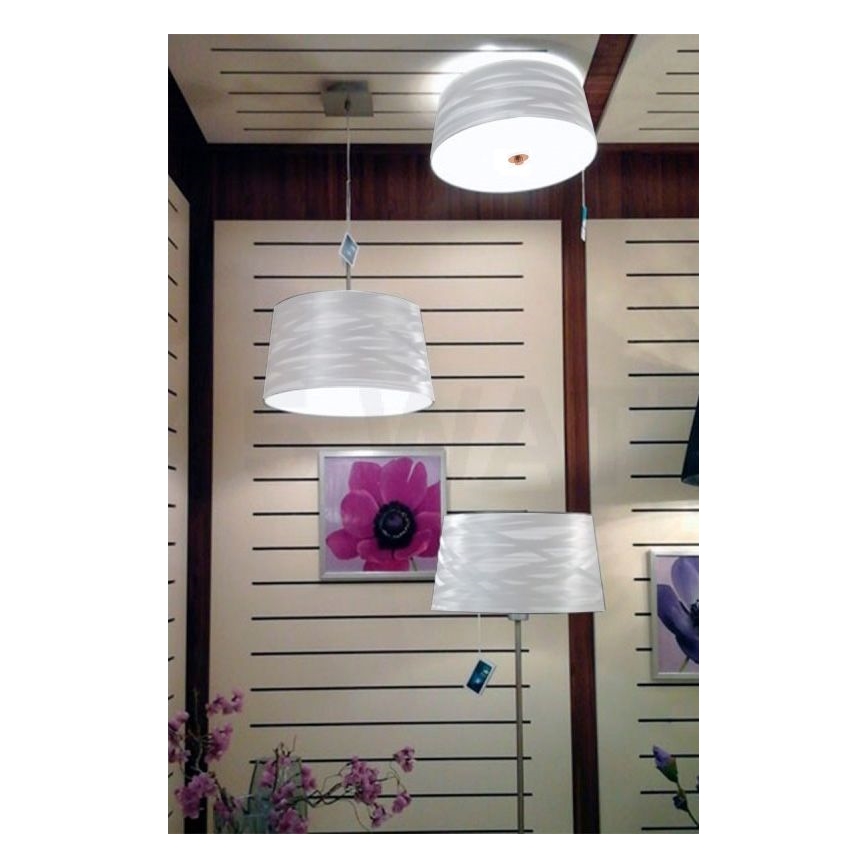 Eglo 32111- LED Plafonjera FONSEA 1 2xE27/9W/230V srebrno/bakrena