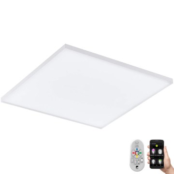 Eglo 32346- LED RGBW Prigušiva plafonjera TURCONA LED/21W/230V 2700-6500K + Daljinski upravljač