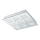 Eglo 32455 - LED Plafonjera PALLANTE LED/33W/230V 4000K mat krom