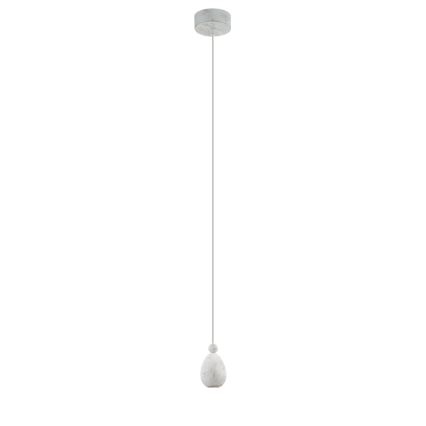 Eglo 32544 - Luster na sajli YORTH 1xE27/60W/230V bela
