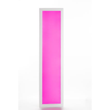 Eglo 32734 - LED RGBW prigušiva površinski montirana 2u1 SALOBRENA-C LED/34W/230V bela + daljinski upravljač