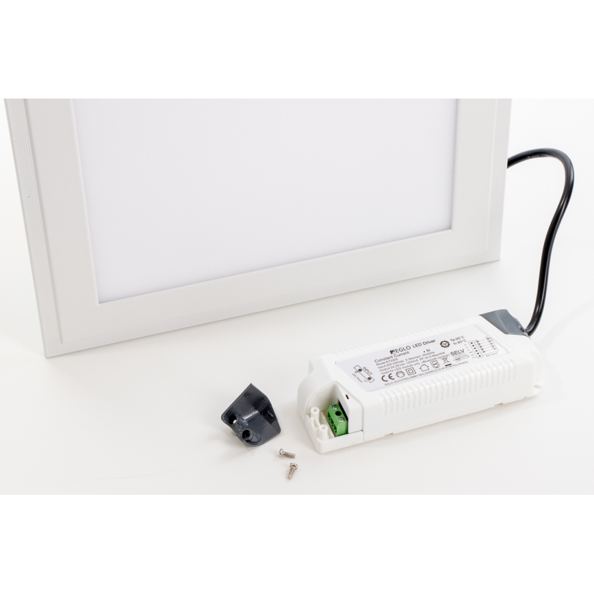 Eglo 32734 - LED RGBW prigušiva površinski montirana 2u1 SALOBRENA-C LED/34W/230V bela + daljinski upravljač