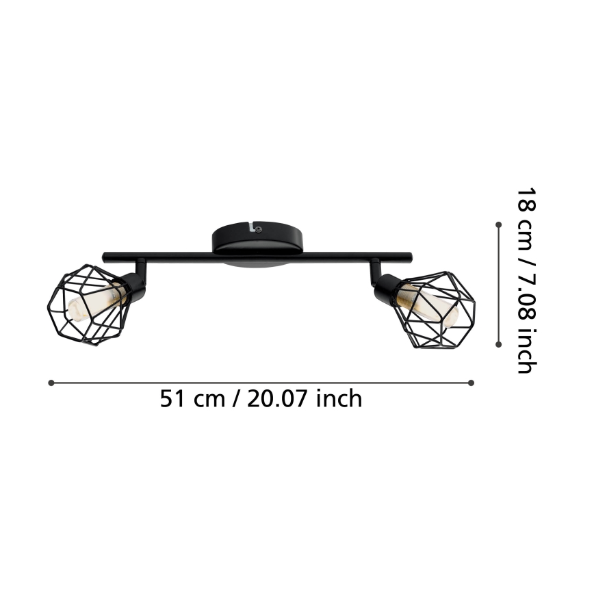 Eglo - LED Reflektorska lampa 2xG9/3W/230V