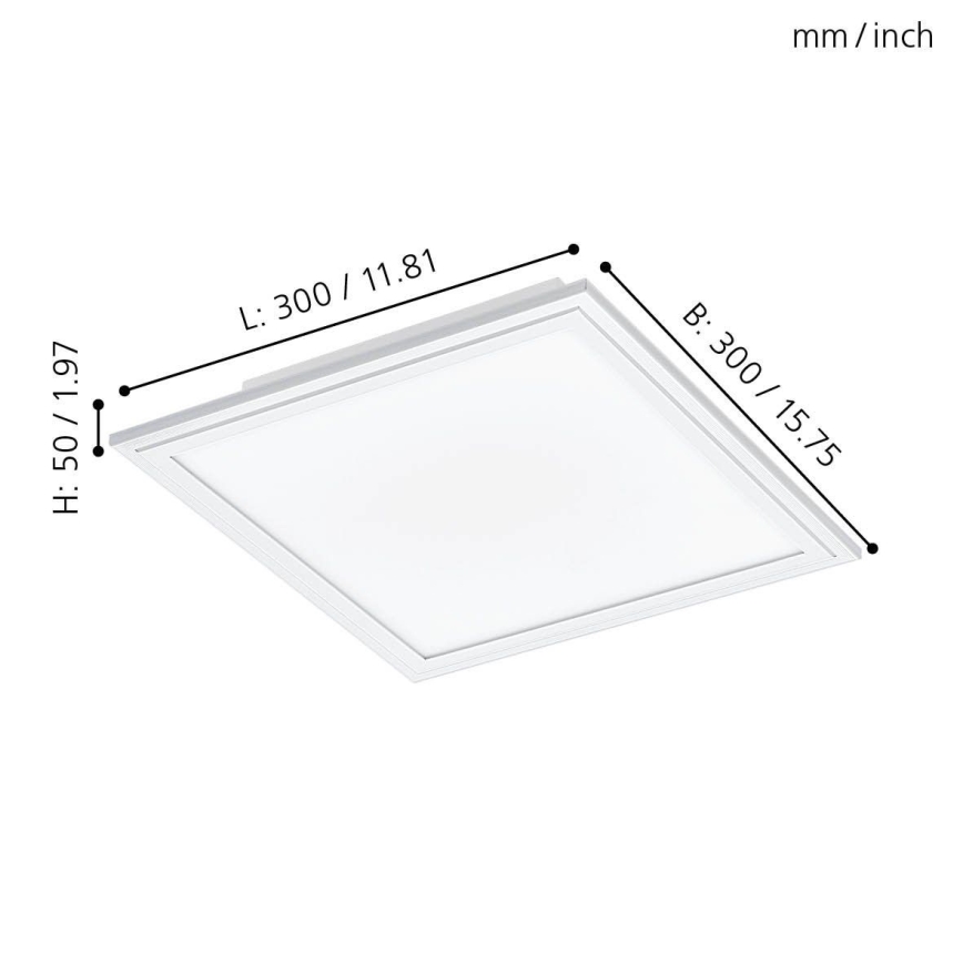 Eglo - LED Plafonjera LED/16W/230V