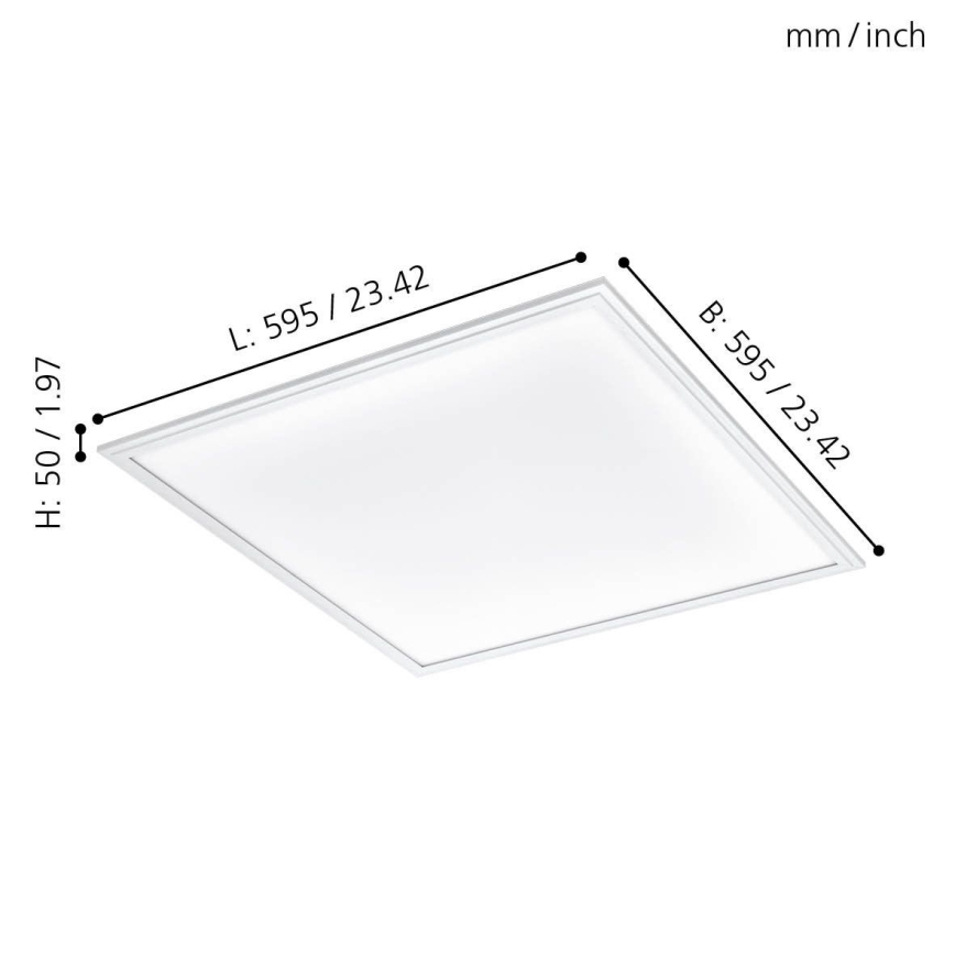 Eglo - LED Plafonjera LED/40W/230V