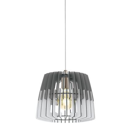 Eglo 32824 - Luster ARTANA 1xE27/60W/230V sivo 300mm