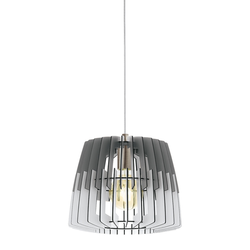 Eglo 32824 - Luster ARTANA 1xE27/60W/230V sivo 300mm