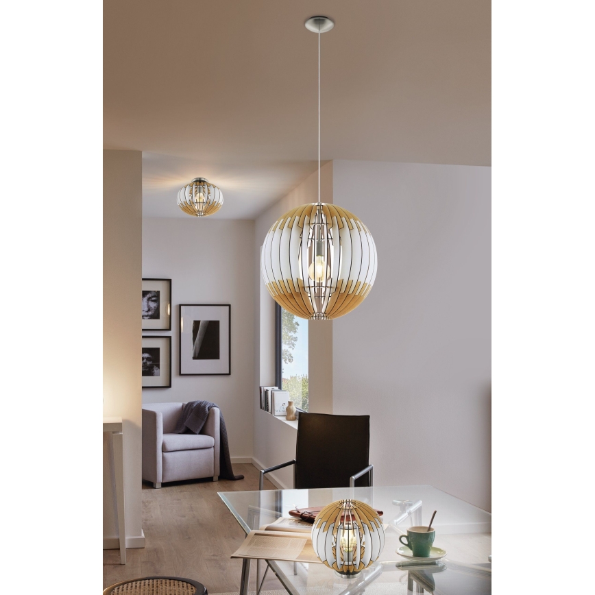 Eglo 32844 - Plafonjera OLMERO 1 1xE27/60W/230V