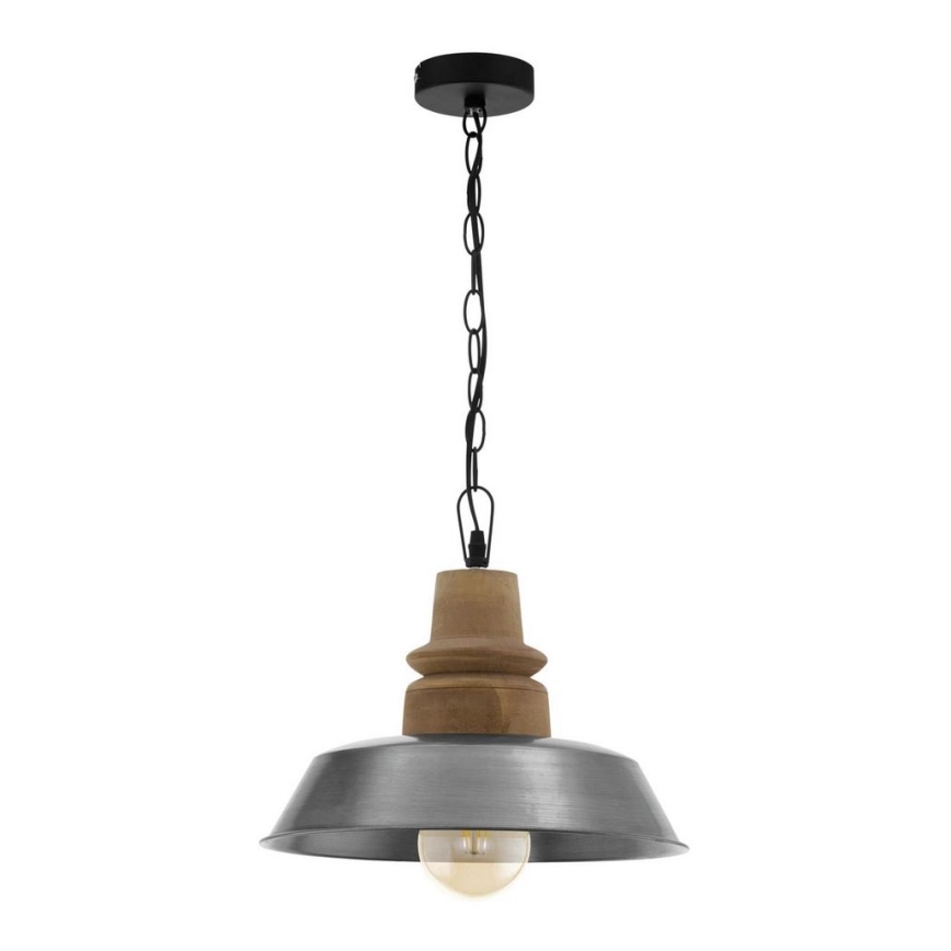Eglo 33024 - Luster na lancu RIDDLECOMBE 1xE27/60W/230V