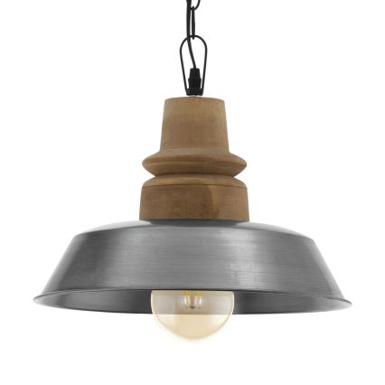 Eglo 33024 - Luster na lancu RIDDLECOMBE 1xE27/60W/230V