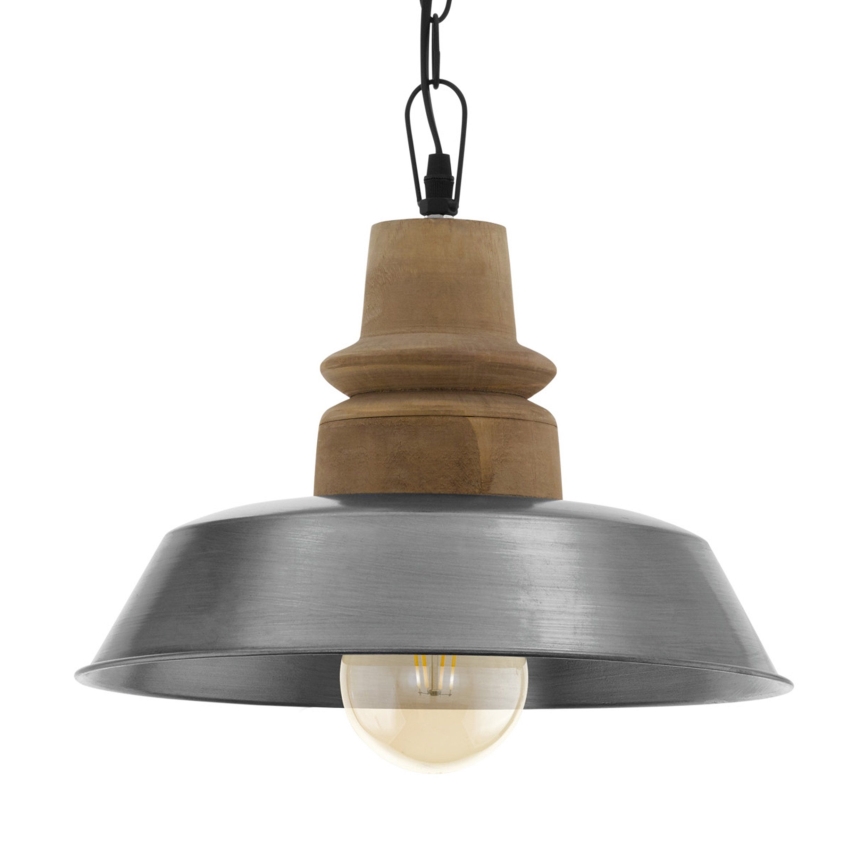 Eglo 33024 - Luster na lancu RIDDLECOMBE 1xE27/60W/230V