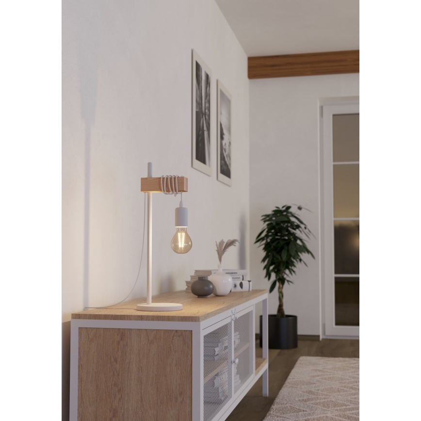 Eglo - Stona lampa TOWNSHEND 1xE27/10W/230V