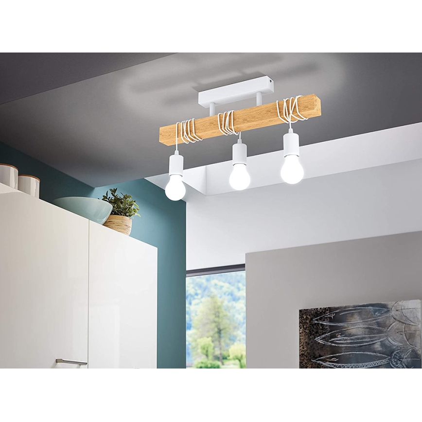 Eglo - Prikačeni luster TOWNSHEND 3xE27/60W/230V
