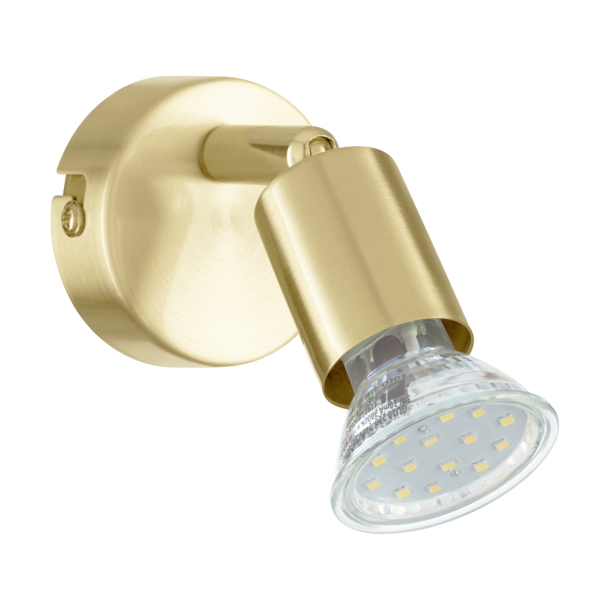 Eglo - LED Zidna reflektorska lampa 1xGU10/2,8W/230V 3000K zlatna