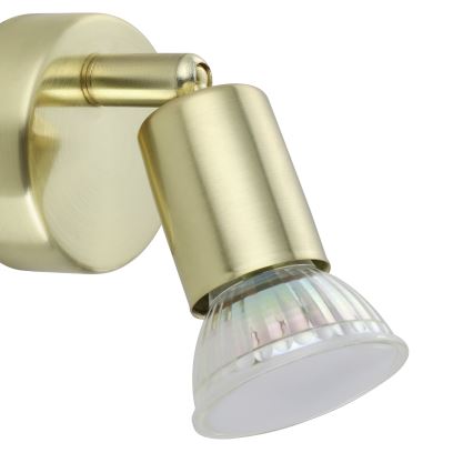 Eglo - LED Zidna reflektorska lampa 1xGU10/2,8W/230V 3000K zlatna