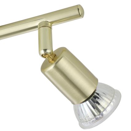 Eglo - LED Reflektorska lampa 2xGU10/2,8W/230V 3000K zlatna