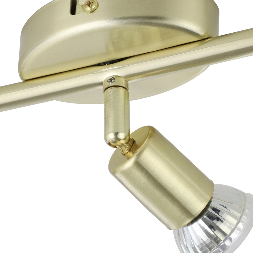 Eglo - LED Reflektorska lampa 3xGU10/2,8W/230V 3000K zlatna
