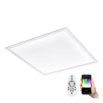 Eglo 33204 - LED RGBW Prigušivo svetlo SALOBRENA-C LED/34W/230V 2700-6500K + Daljinski upravljač