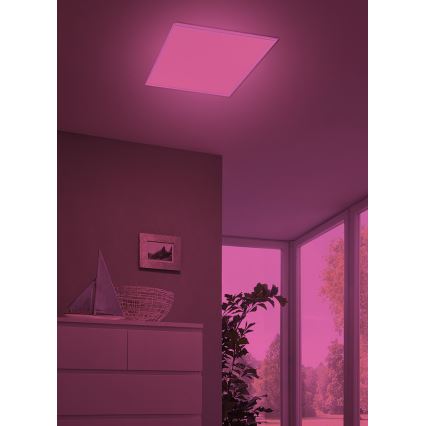 Eglo 33204 - LED RGBW Prigušivo svetlo SALOBRENA-C LED/34W/230V 2700-6500K + Daljinski upravljač