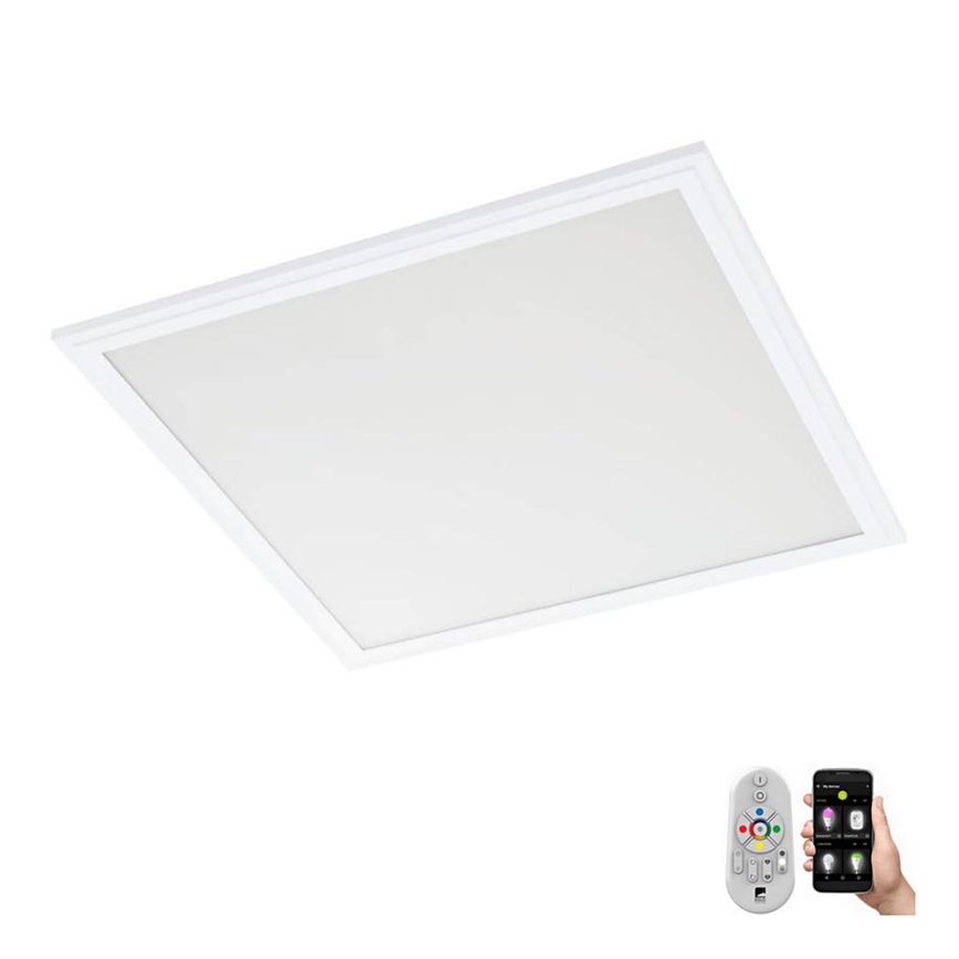 Eglo 33205 - LED RGBW Prigušivo svetlo SALOBRENA-C LED/21W/230V 2700-6500K + Daljinski upravljač