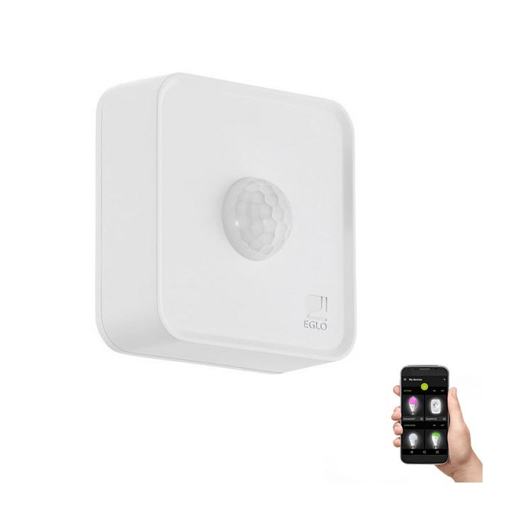 Eglo 33236 - Spoljašnji senzor pokreta CONNECT SENSOR 3xAA 12 m bela IP44