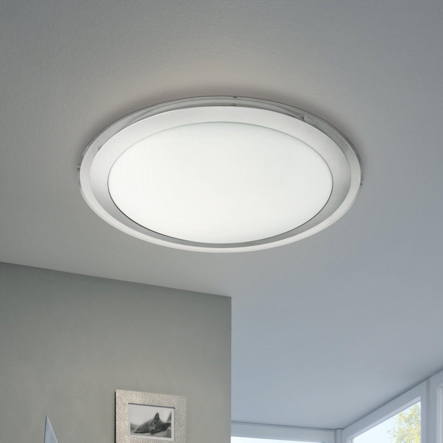 Eglo 33255 - LED RGBW prigušiva stropna svetiljka COMPETA-C LED/17W/230V 2700-6500K prečnik 43 cm
