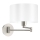 Eglo 33269 - Zidna lampa PASTERI 1xE27/60W/230V mat krom/bela