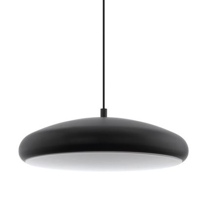 Eglo 33328 - LED RGBW Prigušivi luster na sajli RIODEVA-C LED/27W/230V 2700-6500K crno