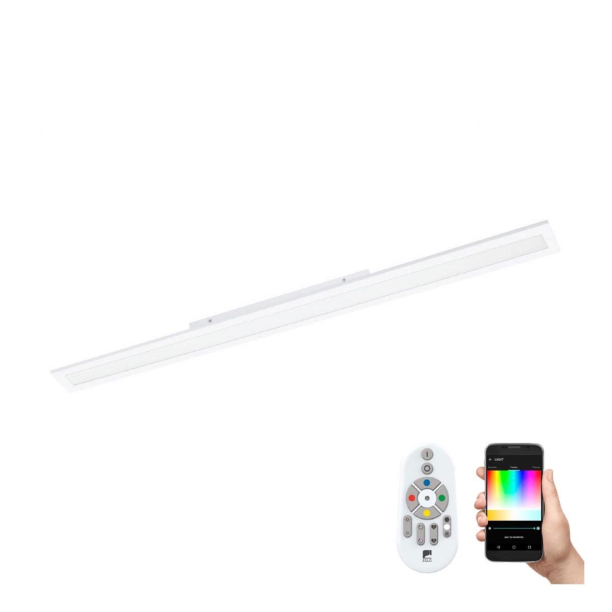 Eglo 33589 - LED RGBW Prigušivi panel SALOBRENA-C LED/34W/230V + Daljinski upravljač