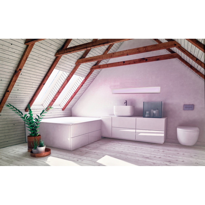 Eglo 33589 - LED RGBW Prigušivi panel SALOBRENA-C LED/34W/230V + Daljinski upravljač