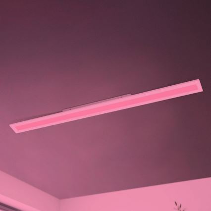 Eglo 33589 - LED RGBW Prigušivi panel SALOBRENA-C LED/34W/230V + Daljinski upravljač