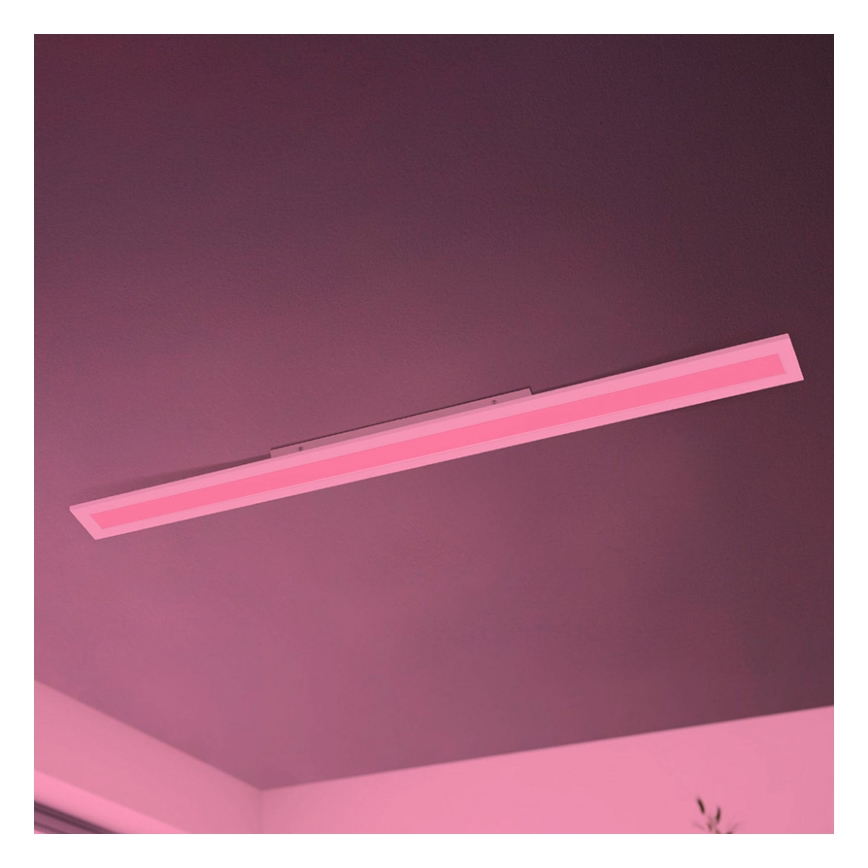 Eglo 33589 - LED RGBW Prigušivi panel SALOBRENA-C LED/34W/230V + Daljinski upravljač