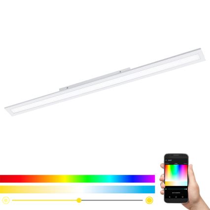 Eglo 33589 - LED RGBW Prigušivi panel SALOBRENA-C LED/34W/230V + Daljinski upravljač