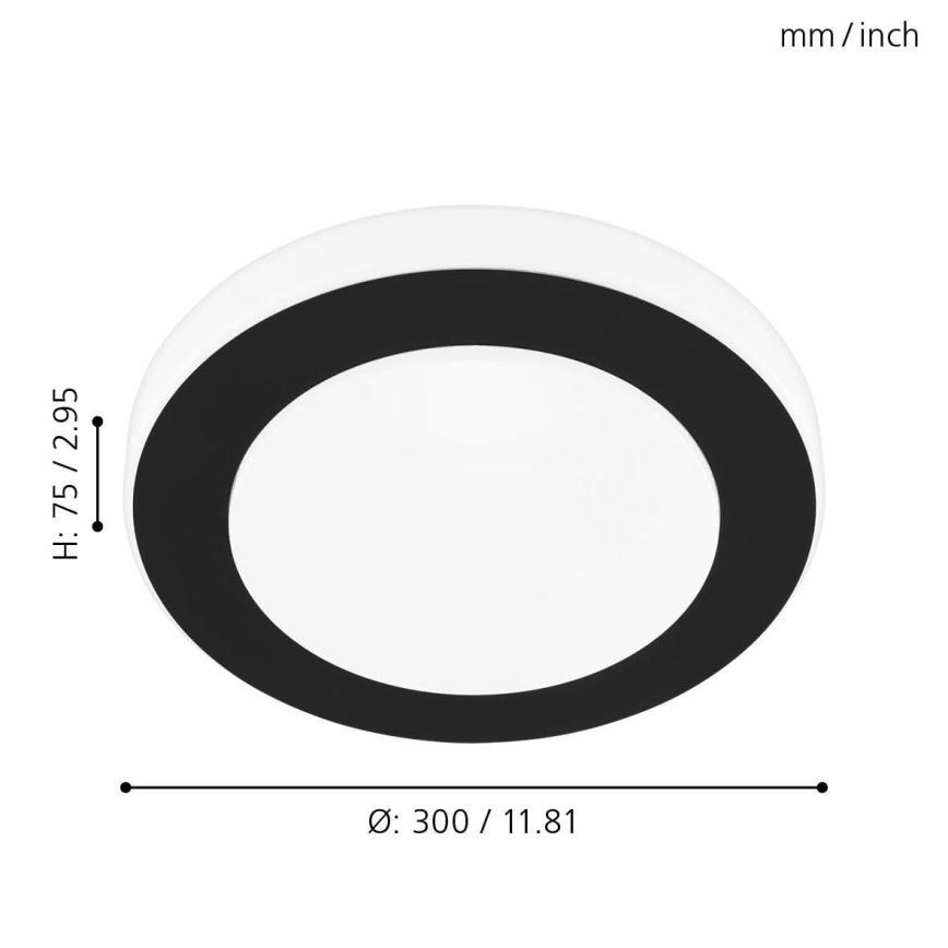 Eglo - LED plafonjera za kupatilo LED/11W/230V IP44