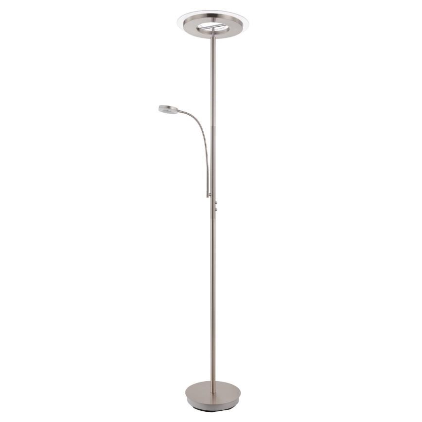Eglo 33849 - LED Prigušiva dodirna stojeća lampa SOLANO LED/30W/230V + LED/4W