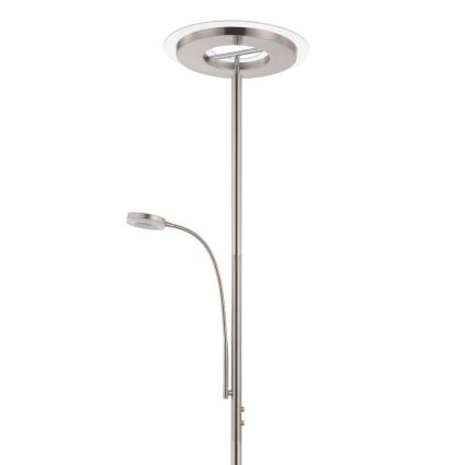 Eglo 33849 - LED Prigušiva dodirna stojeća lampa SOLANO LED/30W/230V + LED/4W