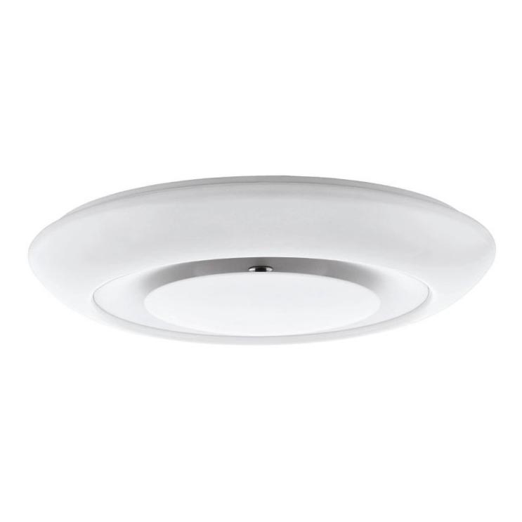 Eglo 34022 - LED RGBW prigušiva plafonska svetiljka BATIDA, LED/20W/230V, 3000–6500K, prečnik 49 cm + daljinski upravljač