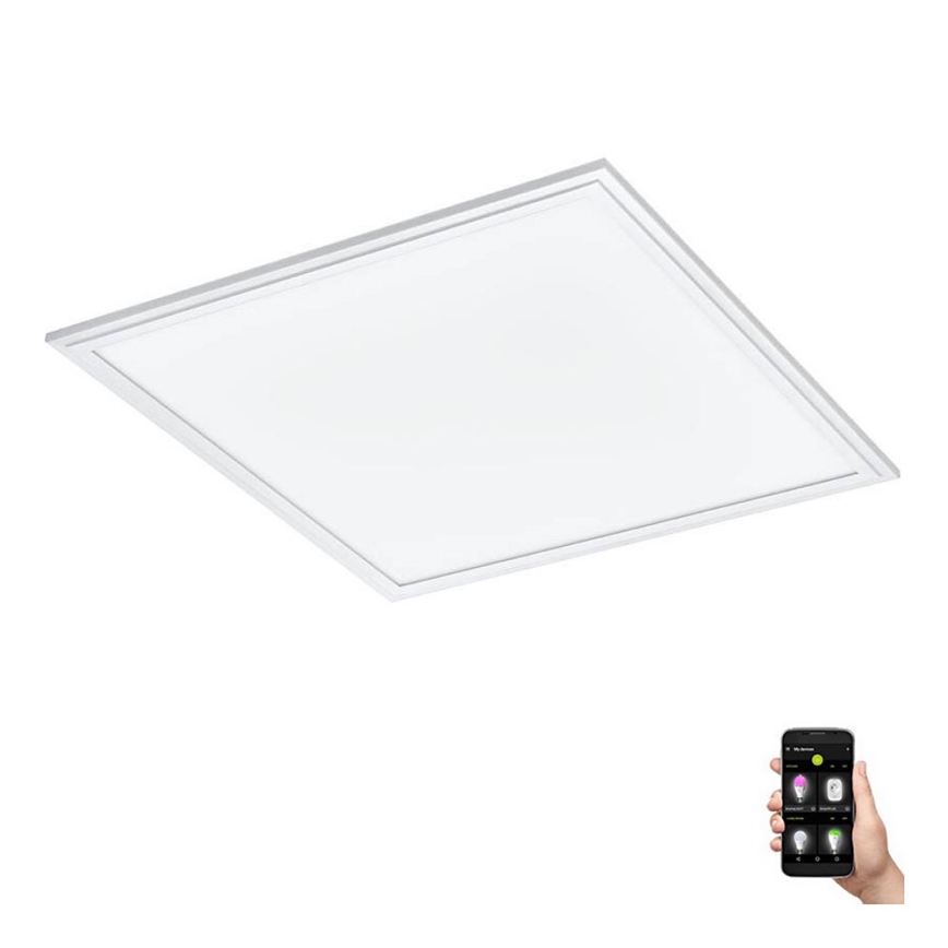 Eglo 34038 - LED Prigušivi nadgradni panel SALOBRENA-CL LED/31W/230V 2700-6500K 60x60 cm bela