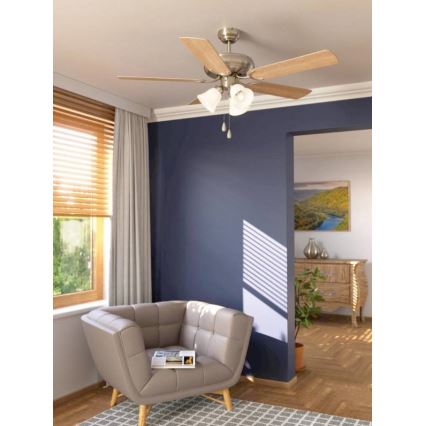 Eglo - Plafonski ventilator 3xE27/40W/230V