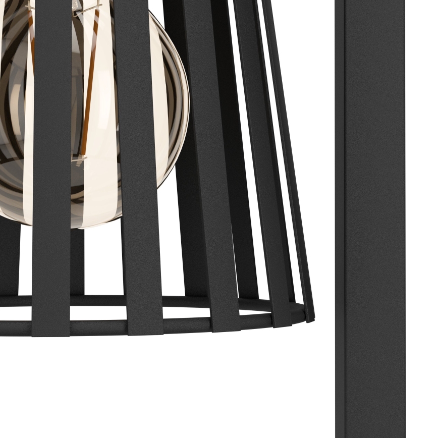 Eglo - Podna lampa 1xE27/40W/230V crno