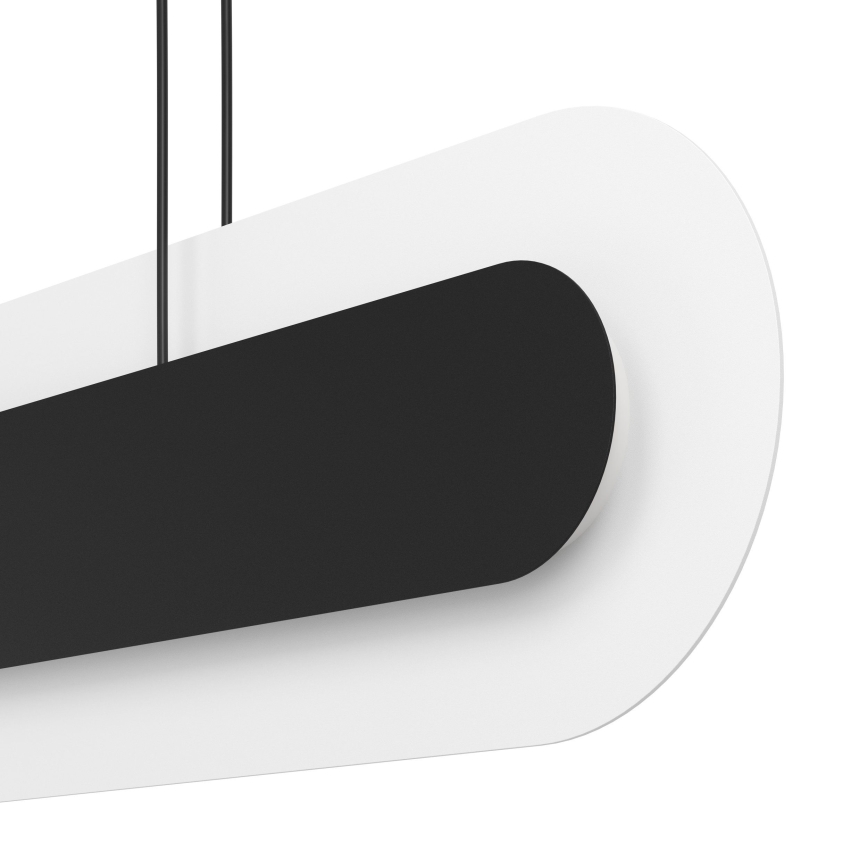 Eglo - LED Prigušivi luster na sajli LED/32W/230V 3000K crno