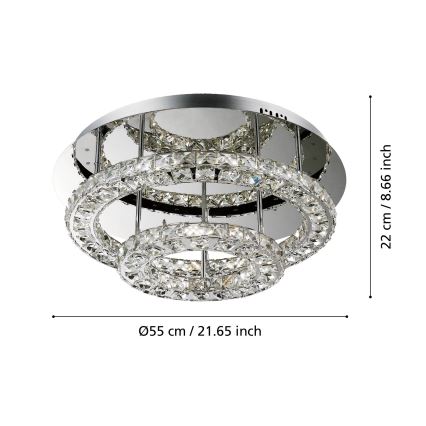 Eglo - LED plafonsko svetlo LED/30,5W/230V