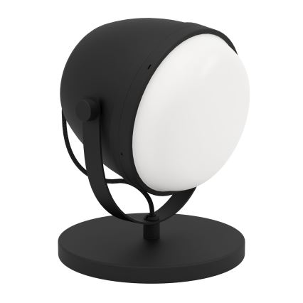 Eglo - Stona lampa 1xE27/28W/230V crno