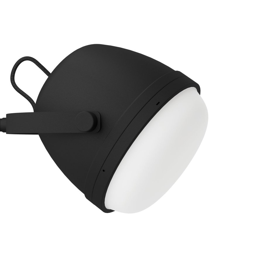 Eglo - Podna lampa 2xE27/28W/230V crno