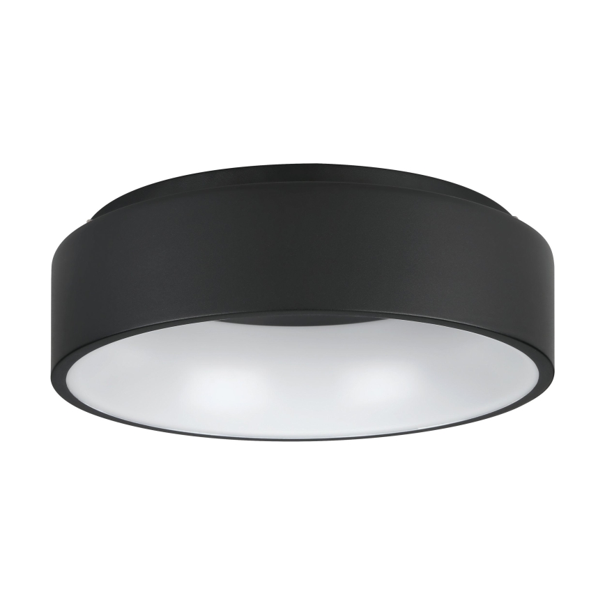 Eglo - LED Prigušiva plafonjera LED/25,5W/230V 3000K crno