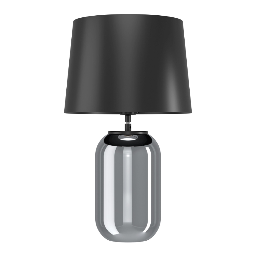 Eglo - Stona lampa 1xE27/40W/230V crno/dimno