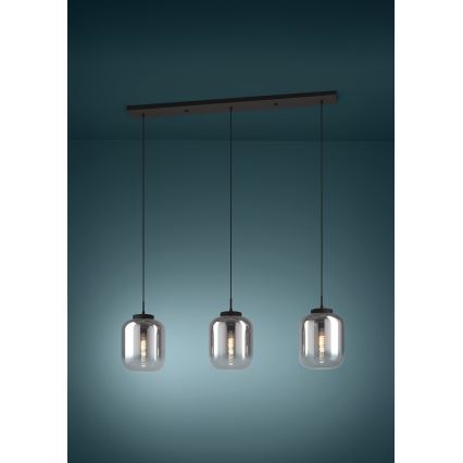 Eglo - Luster na sajli 3xE27/40W/230V dimno