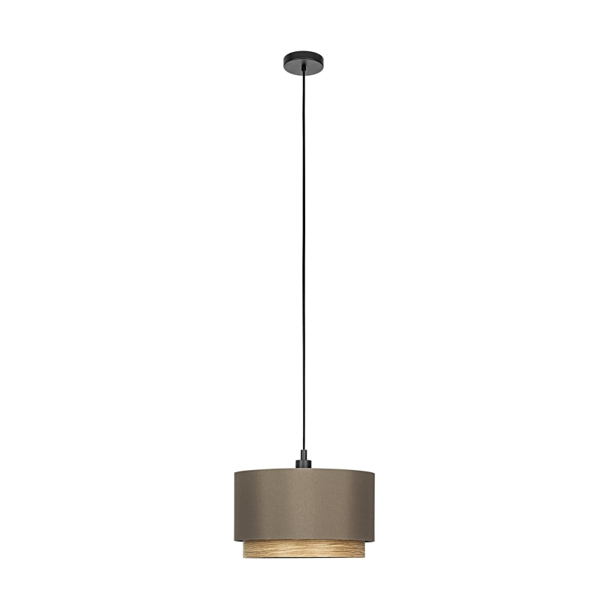 Eglo - Luster na sajli 1xE27/40W/230V braon