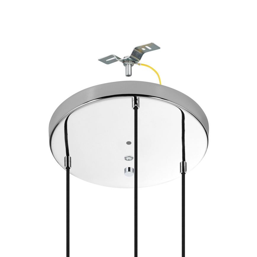 Eglo - Luster na sajli 3xE27/40W/230V sjajni krom